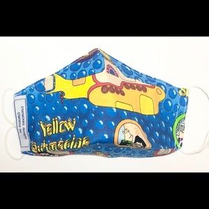 Yellow Submarine Face Mask